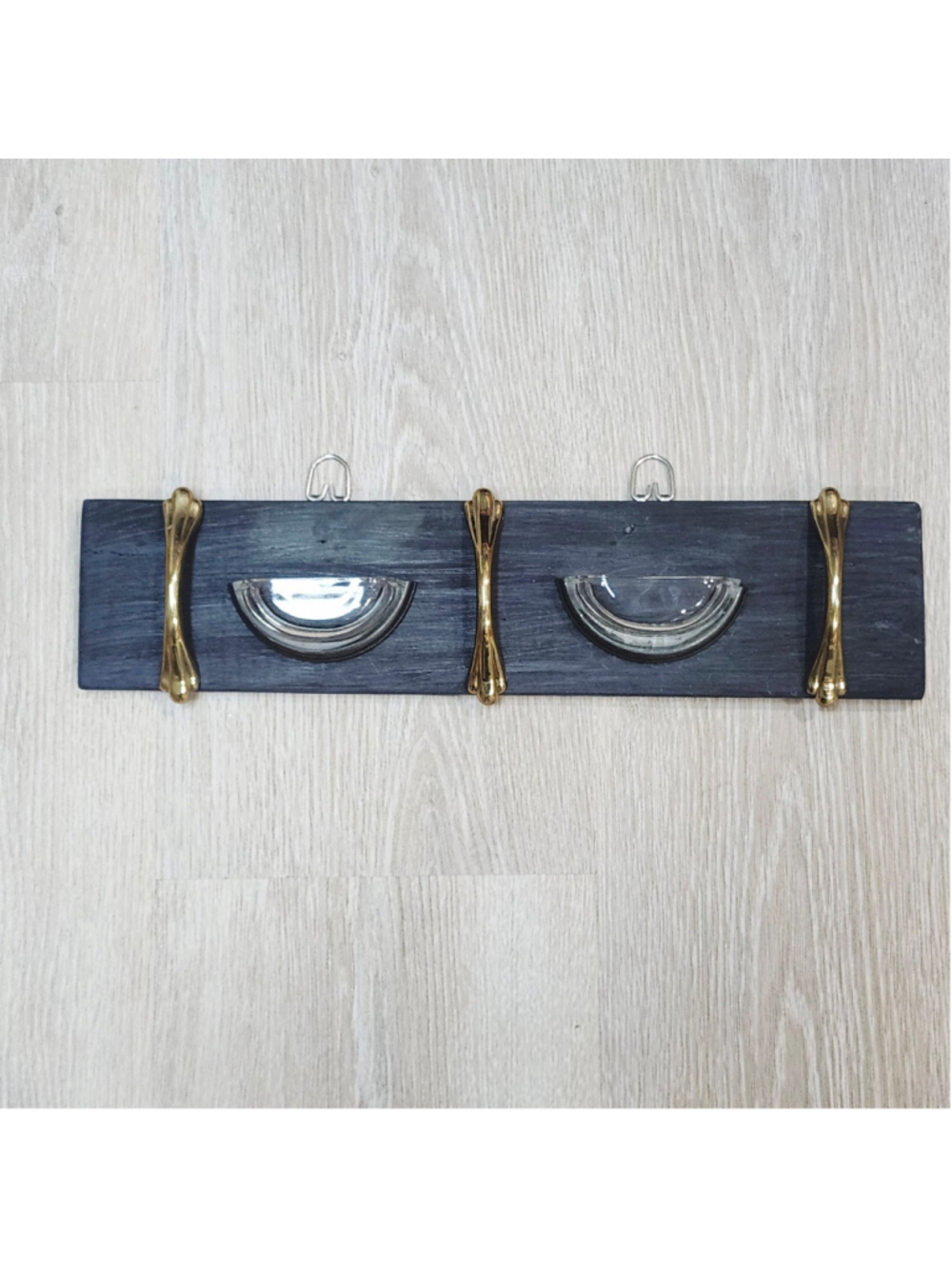 Handmade wall knob hook Shelf